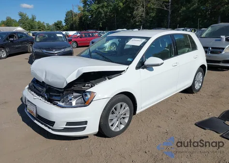 2016 Volkswagen Golf S/Se/Sel from USA, damaged, VIN 3VW217AU1GM023274